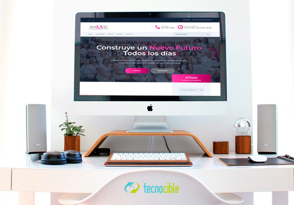 Proyecto web desarrollado por Tecnocible