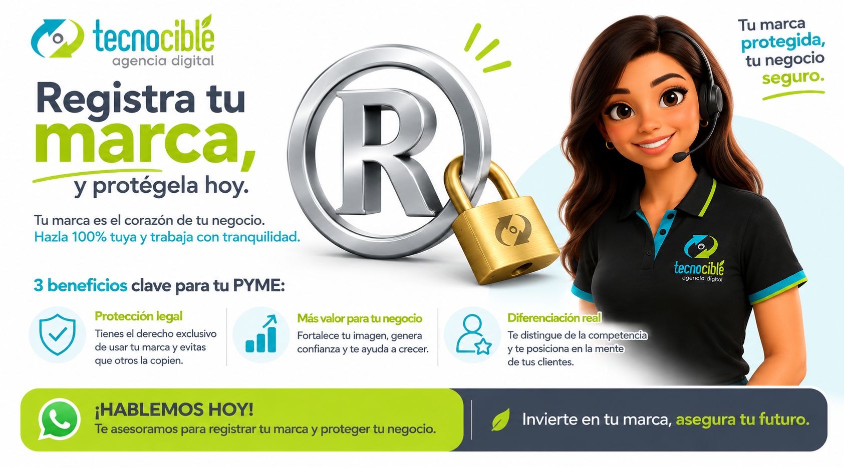Registro y protección de marca Tecnocible