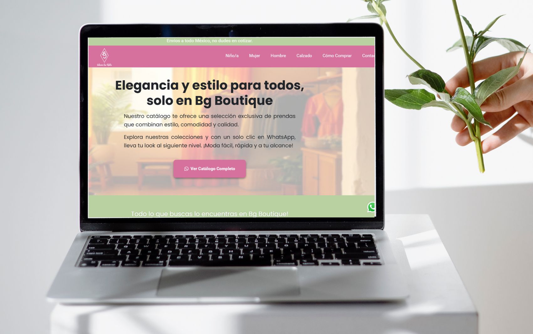 Proyecto web Boutique BG Estilo