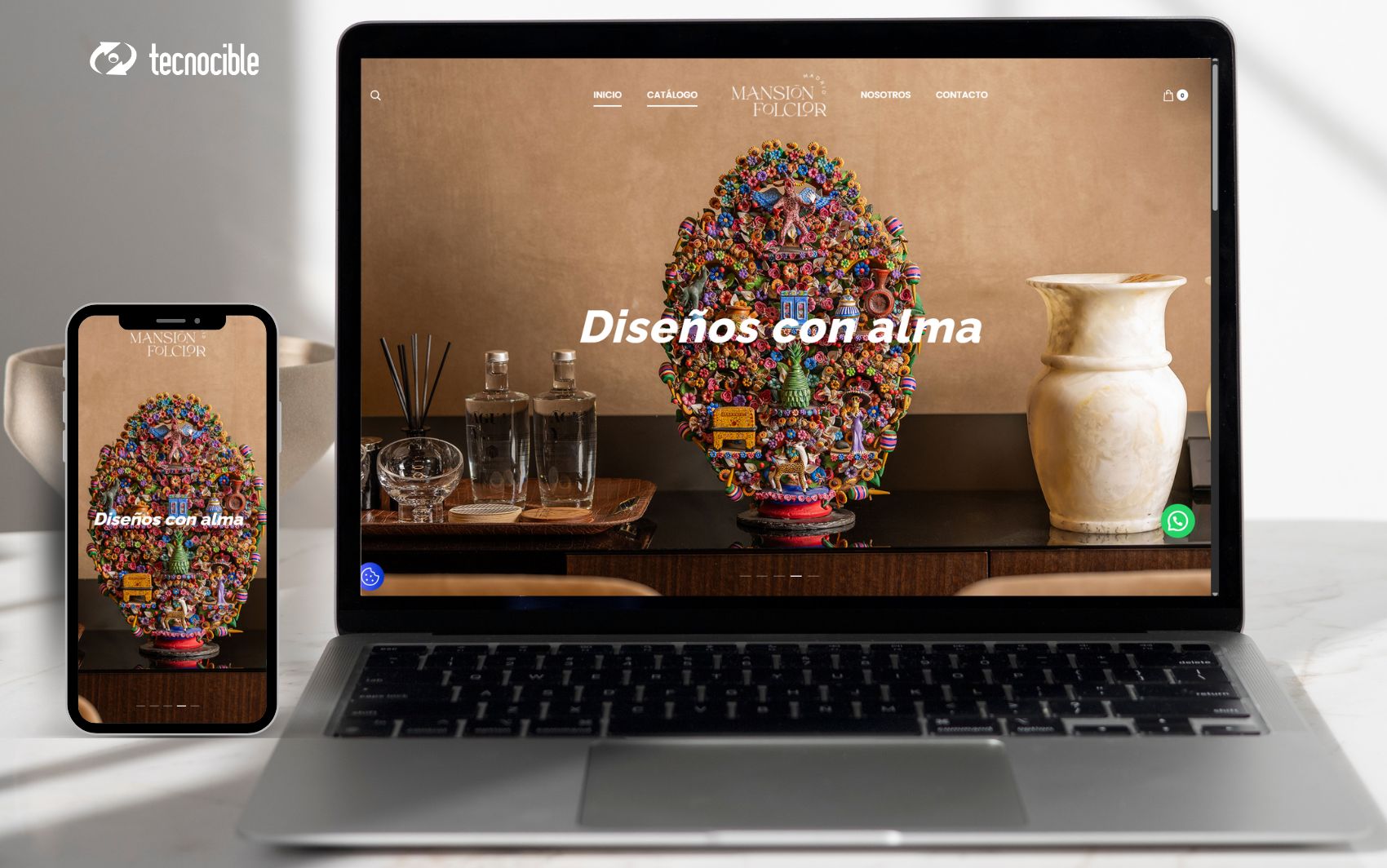 Proyecto web Mansión Folclor Madrid