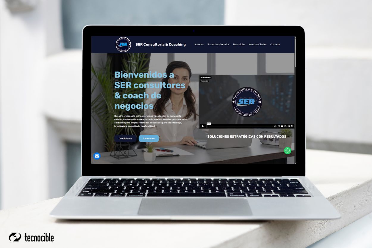 Proyecto web SER Consultores y Coach de Negocios